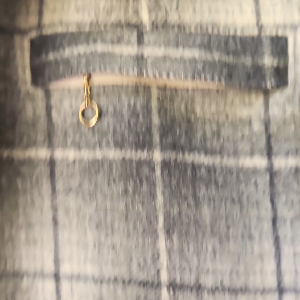 VINTAGE Merrill Woolens Men's Plaid Jacket - Gray - Picture 5 of 7